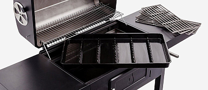 Съемный поддон для пепла для удобной чистки