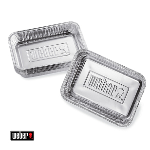 Алюминевые поддоны Weber малые для приготовления пищи Алюминевые поддоны Weber малые для сада