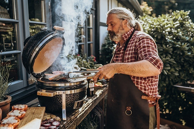 Керамический гриль Monolith ICON Black