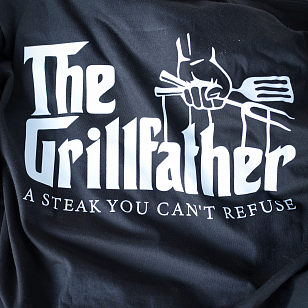 Одежда и аксессуары Футболка St.Tomato с двухсторонней печатью Grillfather XL/XXL для BBQ
