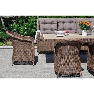 Кресло 4SIS Равенна, цвет коричневый для дачи Кресло 4SIS Равенна, цвет коричневый, садовая мебель