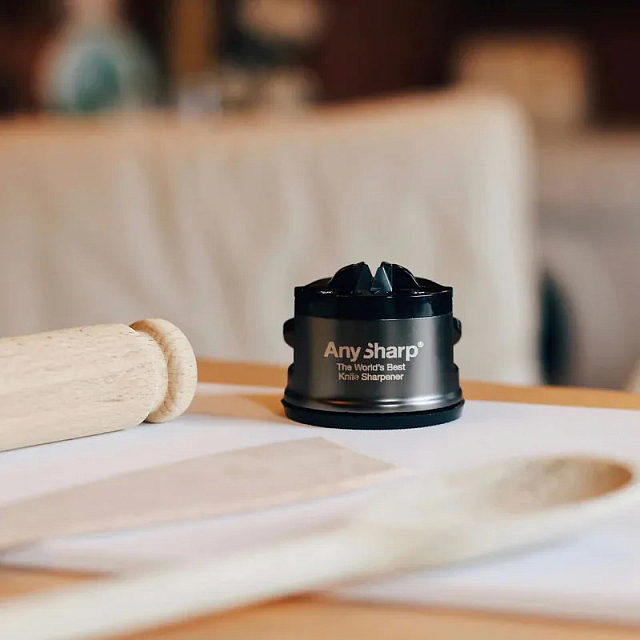 Точилка для ножей AnySharp Pro Цвет: серый