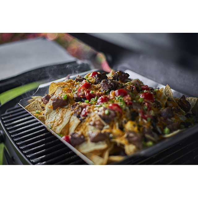 гриль газовый weber q 2200 black line, черный