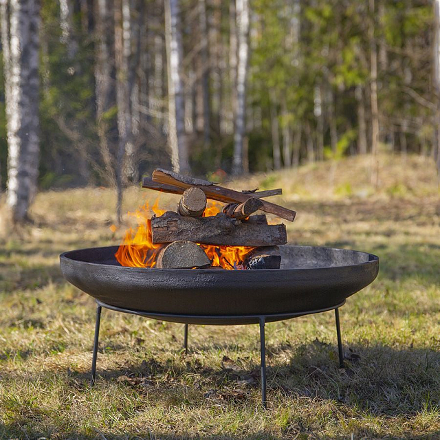 Кострище очаг для дачи Concretika Iron С80 