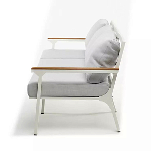 Лаунж зона Joygarden Concorde M белая, садовая мебель