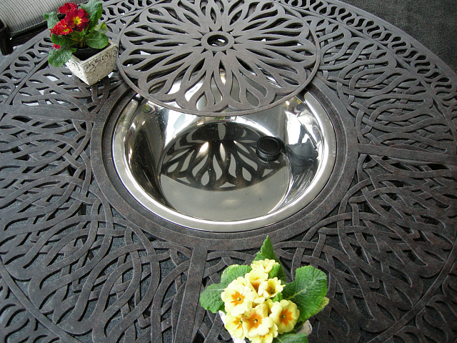 Стол с очагом и чашей Вишневый Садъ Классик D132 