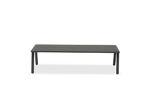 Лаунж зона Brafritid Malmo с 3-х местным диваном Цвет: антрацит/светло-серый, садовая мебель