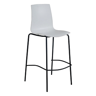 Стул барный Papatya X-Treme BSL Pro Цвет: белый, садовая мебель