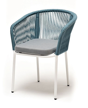 Обеденная группа 4SIS Аркобалено на 4 персоны, цвет белый / мультиколор, садовая мебель