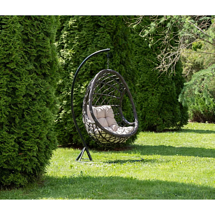 Подвесное кресло 4SIS Венеция, цвет бронзовый, садовая мебель