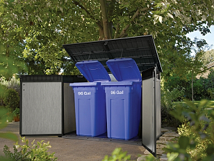 Уличная тумба Keter Grande Store 2020 л, садовая мебель