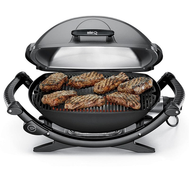 Гриль электрический Weber Q 2400, темно-серый