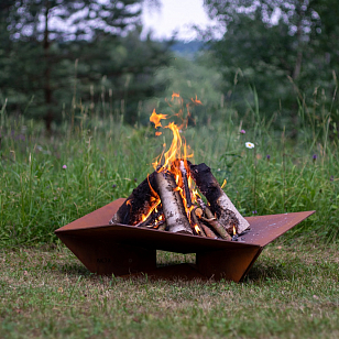 Чаша для костра NOX HEXAGON II для сада и загородного дома Чаша для костра NOX HEXAGON II, уличное оборудование