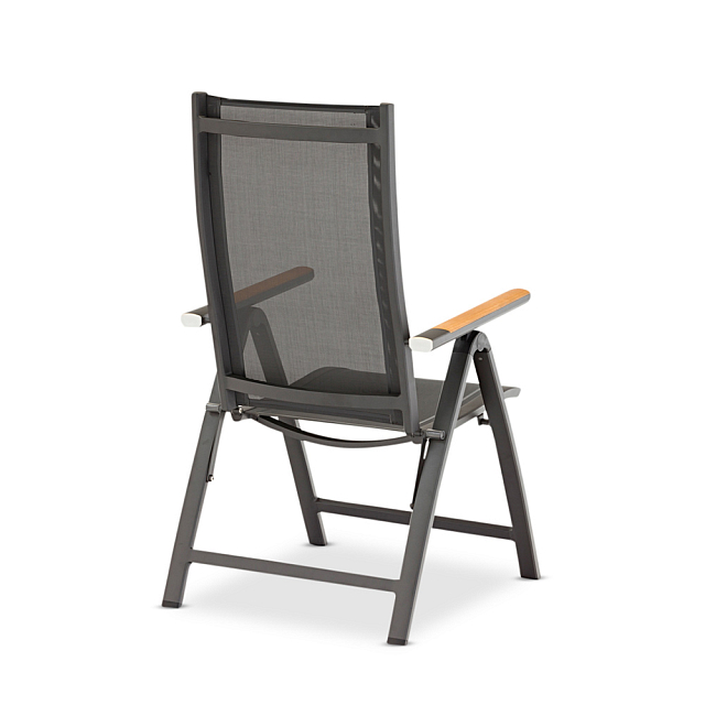 Обеденный комплект Brafritid Lyon-Andy 280A+10R Цвет: антрацит/натуральный 