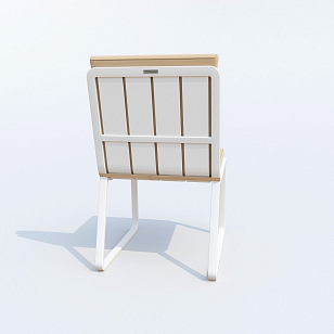 Обеденная группа Ideal Patio Diva Gira Цвет: белый, бежевый, садовая мебель