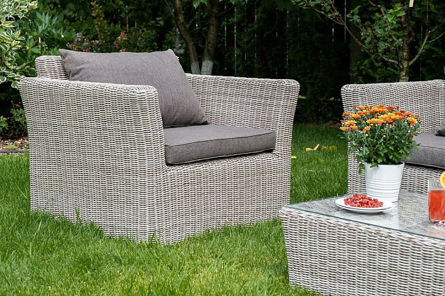 Лаунж зона 4SIS Капучино, цвет бежевый 