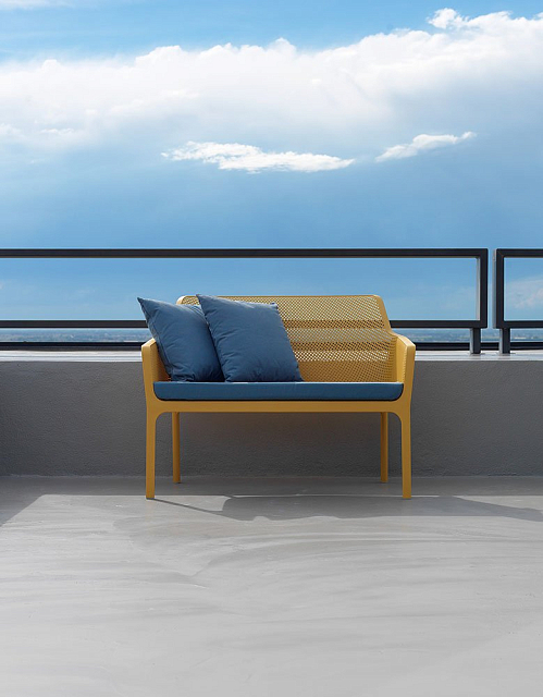 Диван Nardi Net Bench Цвет: горчичный 