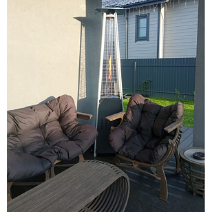 Уличный газовый обогреватель WWT 13I Black, уличное оборудование