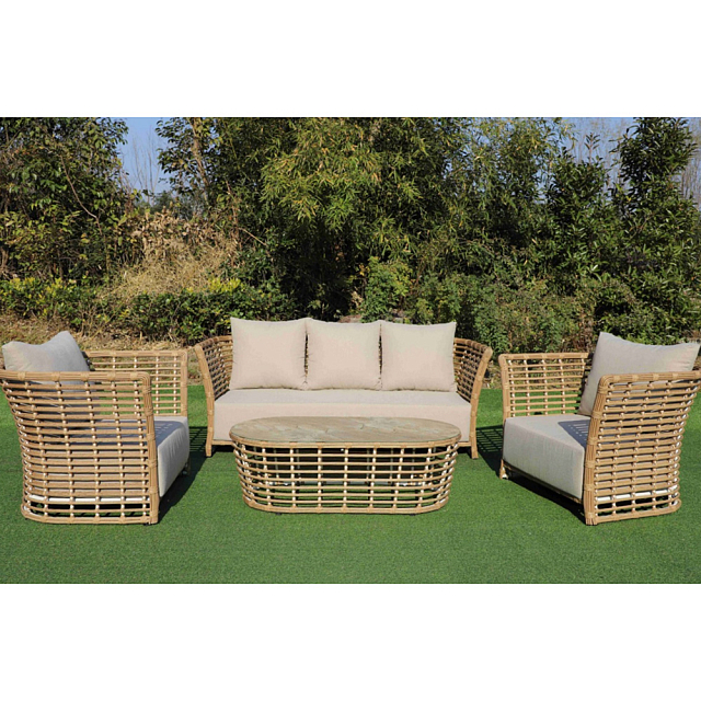 Лаунж-зона 4SIS Валенсия, цвет соломенный 