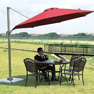Дачный зонтик Garden Way Miami Bordo, садовая мебель