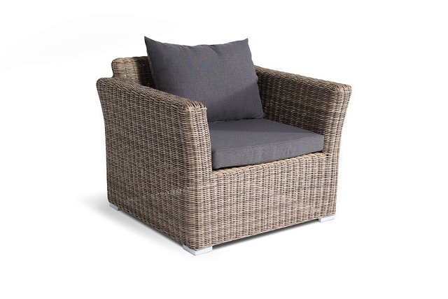 Кресло 4SIS Капучино Цвет: соломенный 