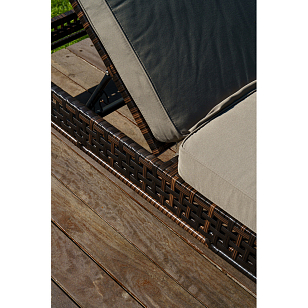 Шезлонг лежак Lite Kyoto для дачи Шезлонг лежак Lite Kyoto, садовая мебель