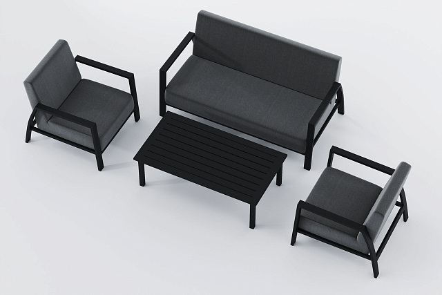 Лаунж зона Gardenini Malia 