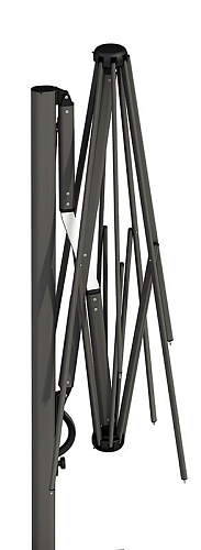 Зонт профессиональный Scolaro Astro Carbon, садовая мебель