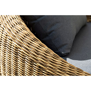 Лаун-зона 4SIS Барселона, цвет соломенный, садовая мебель