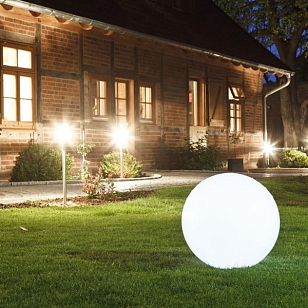 Садовый уличный светильник Illuminated BALL 50 для сада и загородного дома Садовый уличный светильник Illuminated BALL 50, уличное оборудование