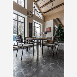 Обеденный комплект Lite Oscar со столешницей из поливуда, садовая мебель