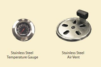 угольный гриль lokkii perfection trolley 828t