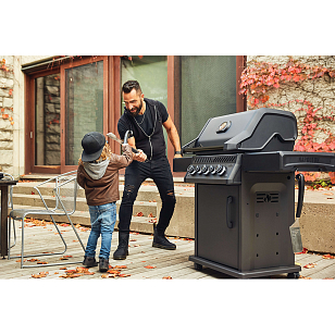 гриль газовый napoleon rogue 425 se (фантом, с ик горелкой 3/3)