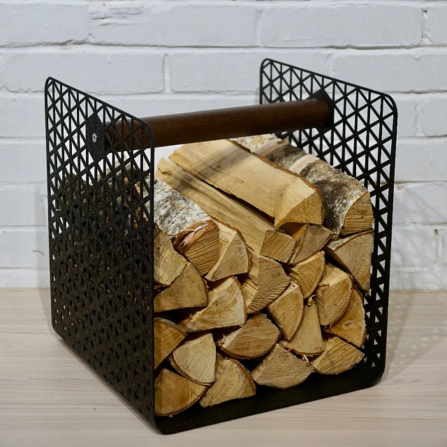 Дровник Grey stone Woodbox trigon