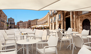 Стол Siesta Contract Octopus Цвет: белый, садовая мебель