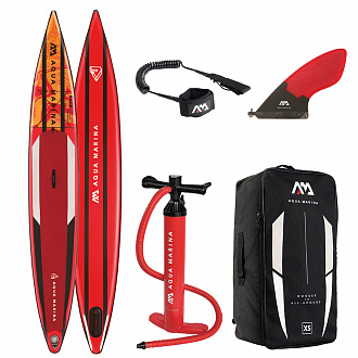 SUP-доска надувная Aqua Marina Race Elite 14'0" S22 для серфинга