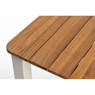 Обеденная группа Joygarden Concorde белая для дачи Обеденная группа Joygarden Concorde белая, садовая мебель