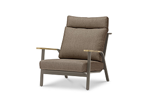 Лаунж зона Brafritid Malmo с 3-х местным диваном Цвет: коричневый, садовая мебель