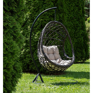 Подвесное кресло 4SIS Венеция, цвет бронзовый, садовая мебель