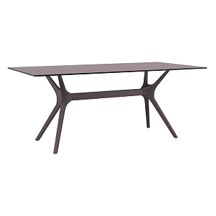 Стол Siesta Contract Ibiza Цвет: коричневый, садовая мебель