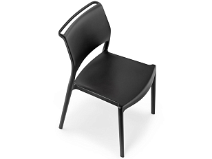Стул Pedrali Ara Цвет: черный для дачи Стул Pedrali Ara Цвет: черный, садовая мебель