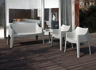 Диван Scab Design Coccolona Цвет: лён, садовая мебель
