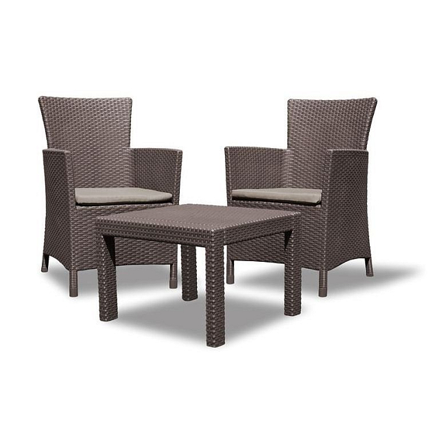 Лаунж зона Keter Rosario balcony set капучино 