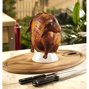 Держатель для курицы керамический для гриля Big Green Egg XXL/XL/L/M/S для приготовления пищи Держатель для курицы керамический для гриля Big Green Egg XXL/XL/L/M/S для сада