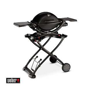 Гриль газовый Weber Q 1200 Black Line, черный для приготовления пищи гриль газовый weber q 1200 black line, черный