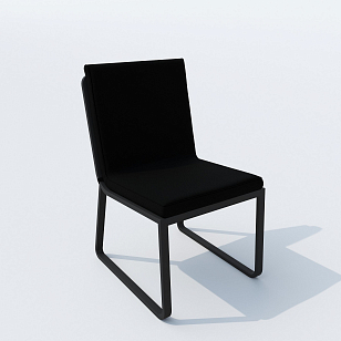 Обеденная группа Ideal Patio Diva Gira Цвет: карбон, чёрный, садовая мебель