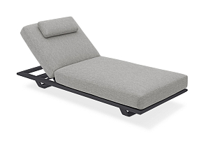 Комплект лежаков Brafritid Gotland антрацит/серый, алюминий, садовая мебель