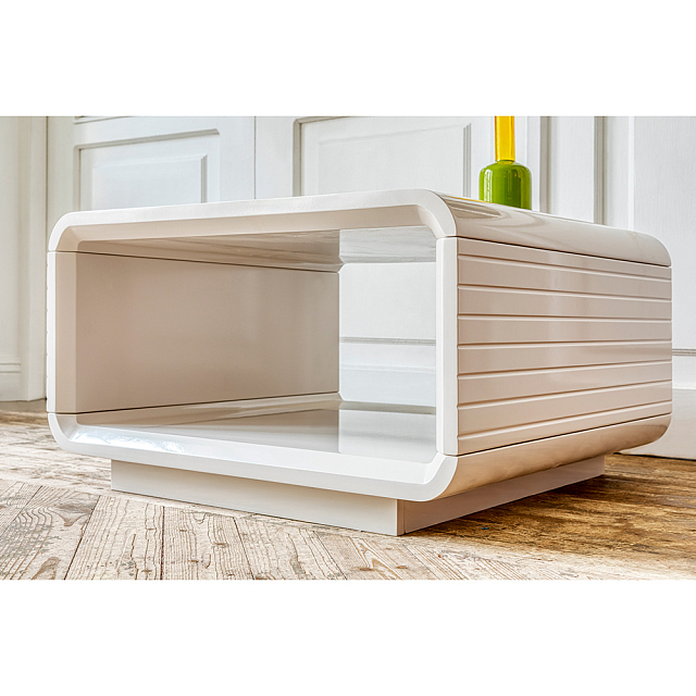 Столик журнальный Paoli Velvet Quadro Цвет: серый беж