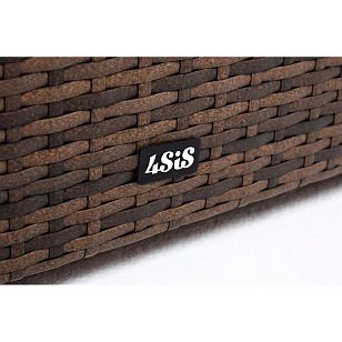 Кашпо 4SIS Лунго, цвет коричневый, уличное оборудование