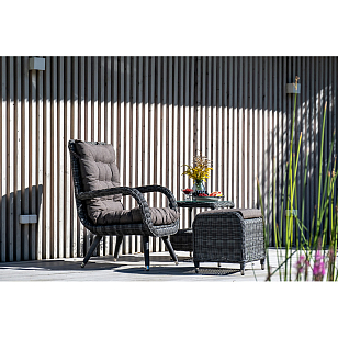 Лаунж-зона 4SIS Толедо Цвет: графит, садовая мебель